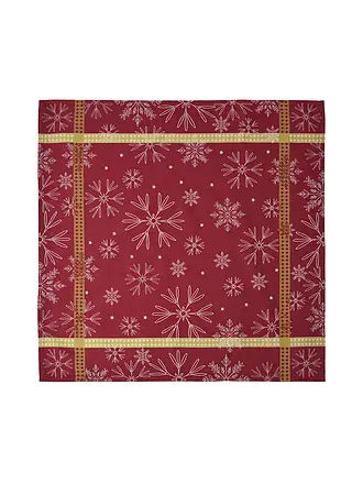 SANDER | Weihnachts Mitteldecke 100x100cm VAIL Red | 